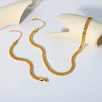 Alice Gold Choker Chain Set
