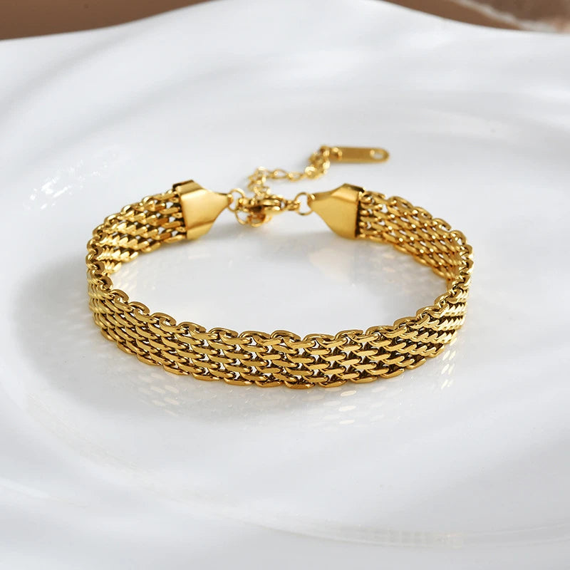 Alice Gold Choker Chain Set