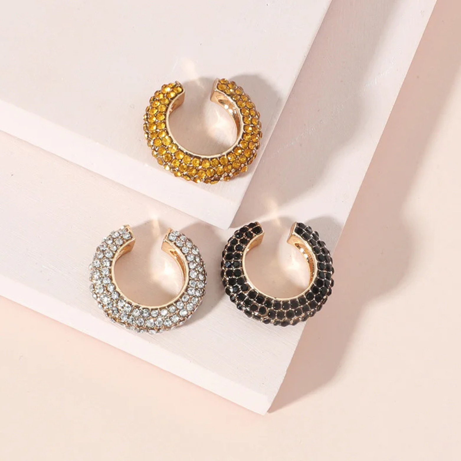 Eloise Crystal Ear Cuff