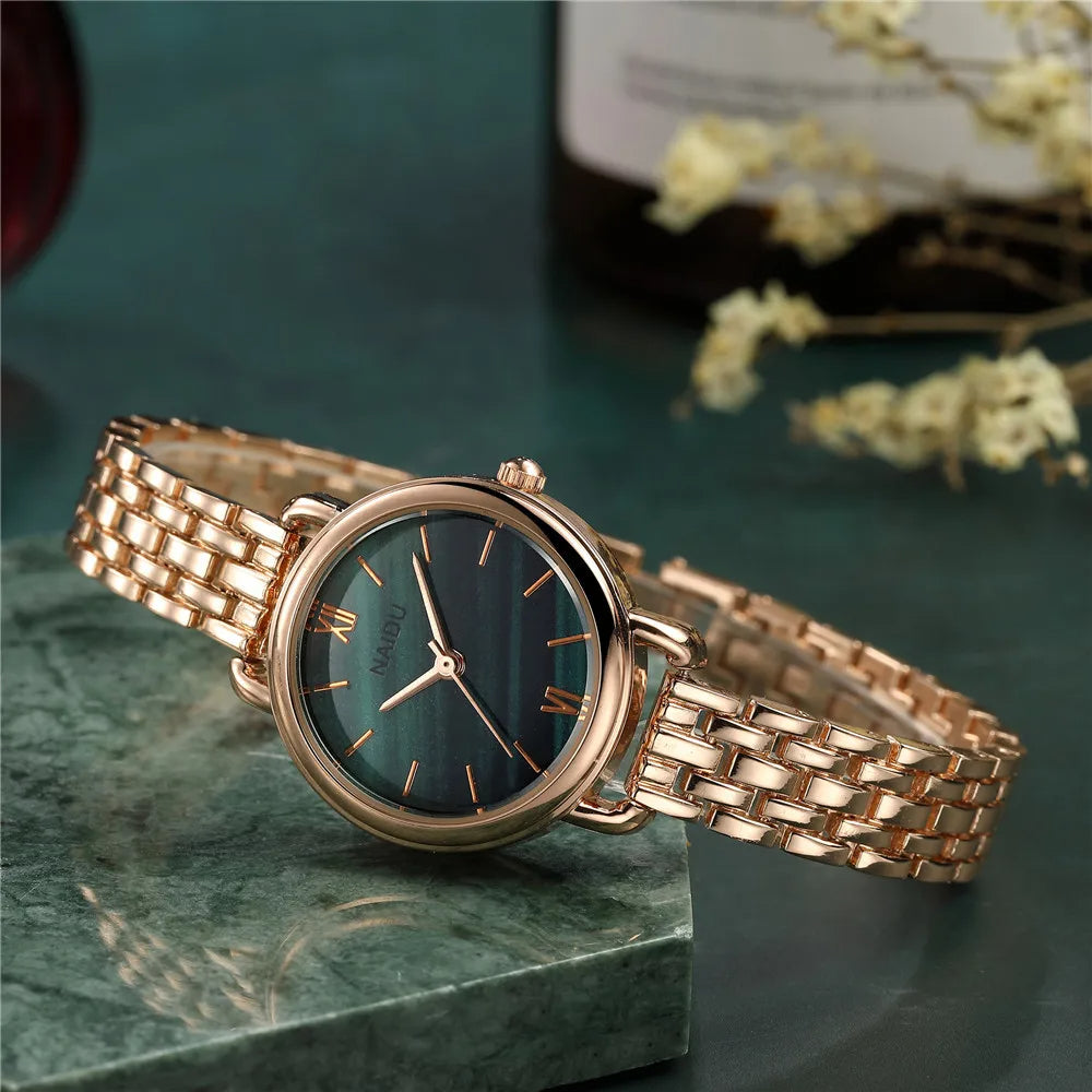 Marble Dial Watch