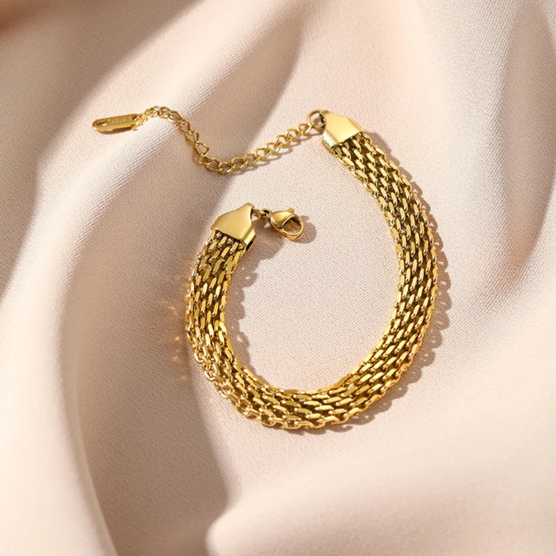 Alice Gold Choker Chain Set