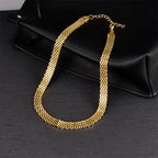 Alice Gold Choker Chain Set