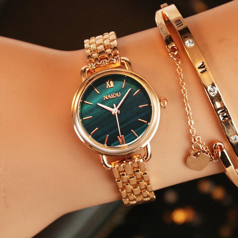 Marble Dial Watch