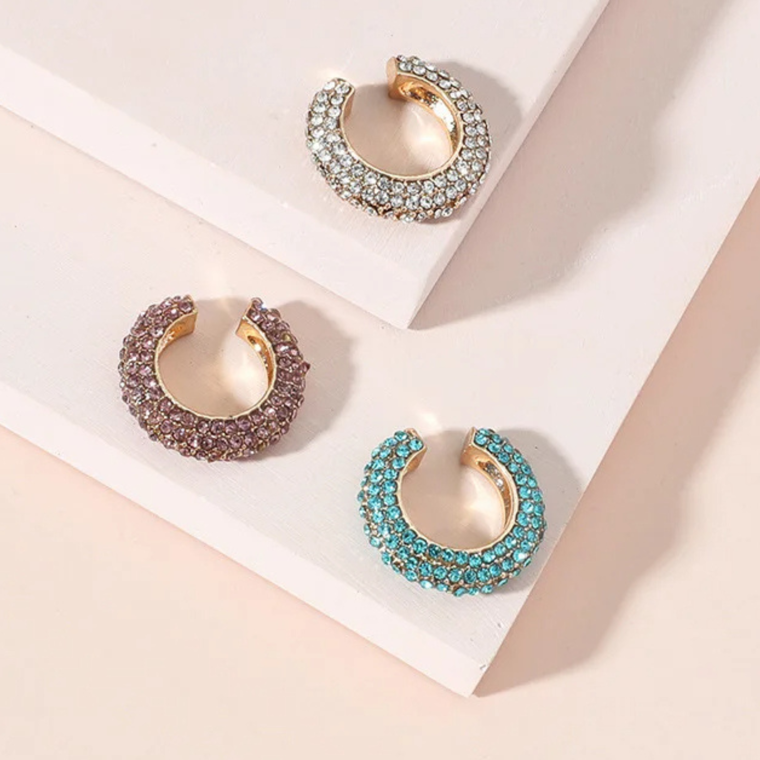 Eloise Crystal Ear Cuff