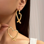 Candice Heart Earrings
