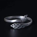 Peacock Cuff Bracelet