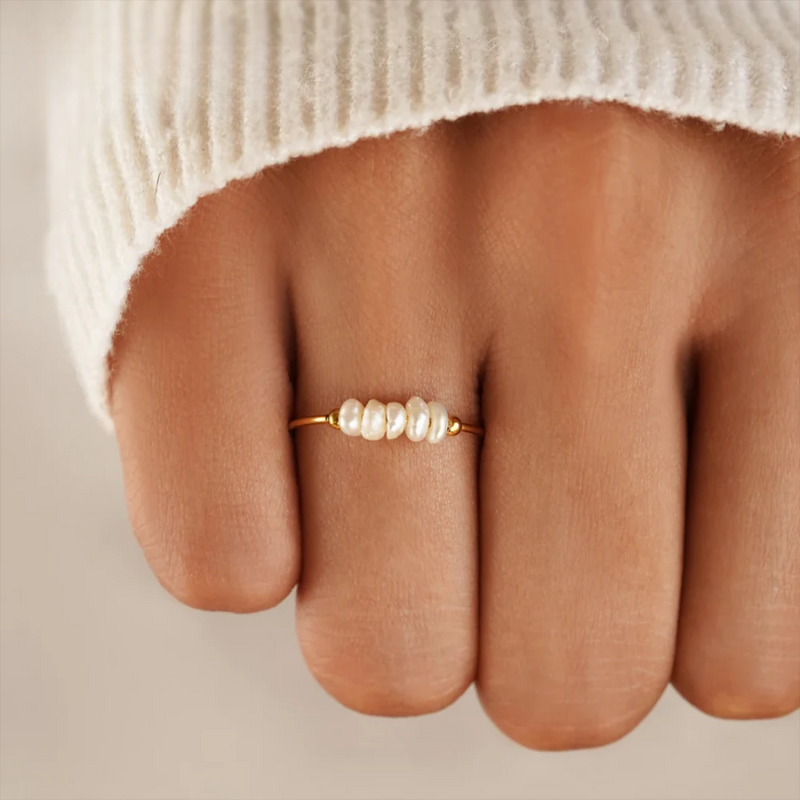 Odette Pearl Necklace & Ring