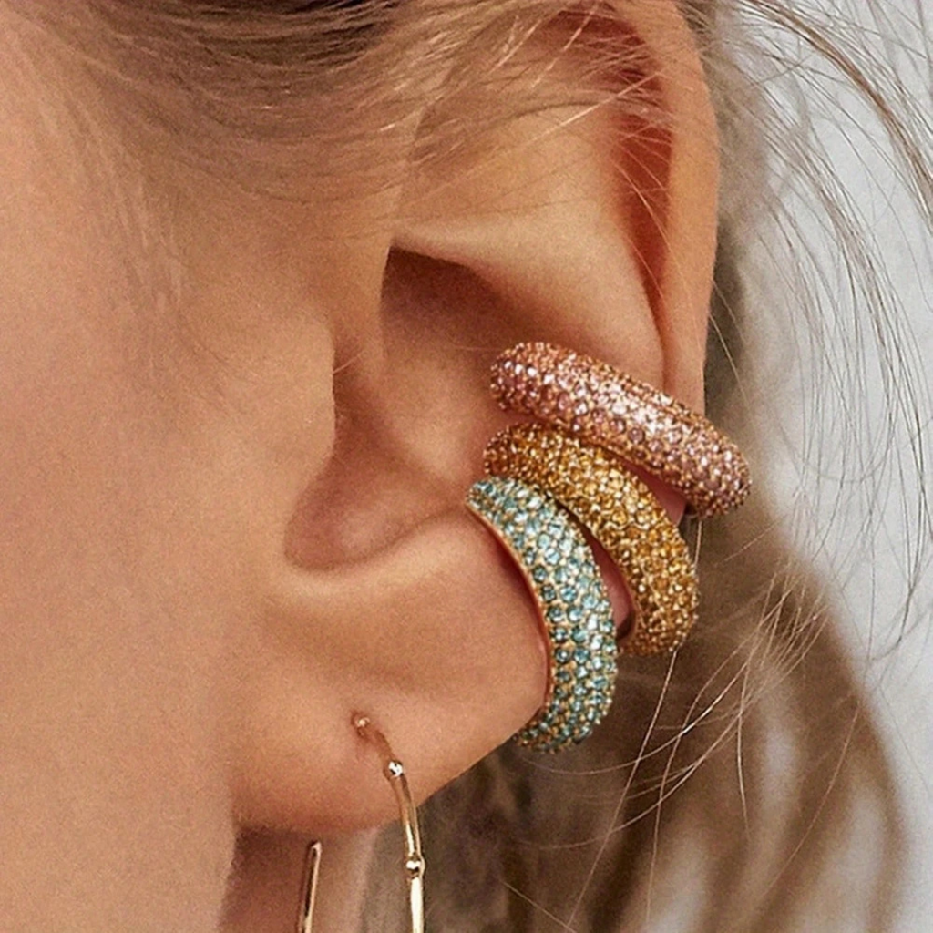 Eloise Crystal Ear Cuff