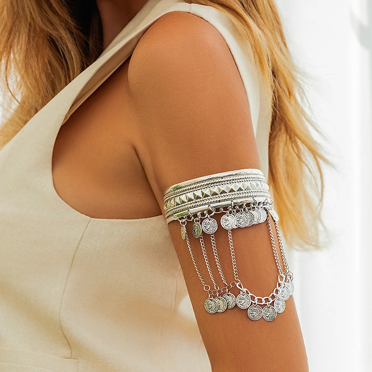 Adeline Armlet Cuff Bangle