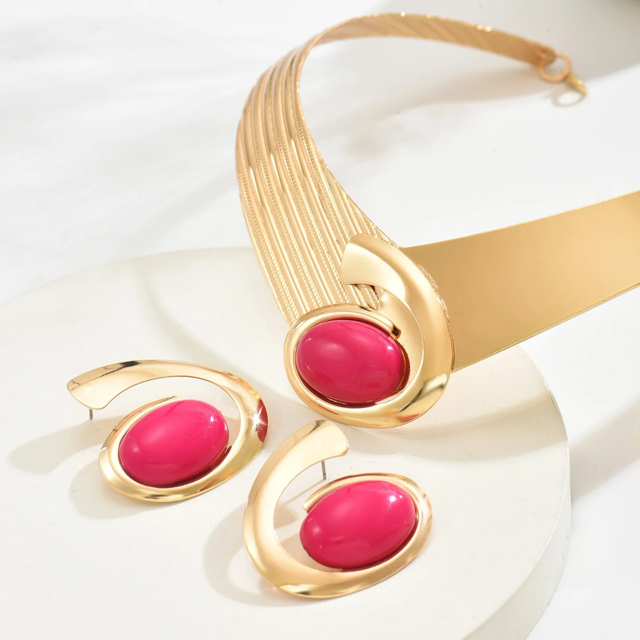 Cosette Opal Jewelry Set