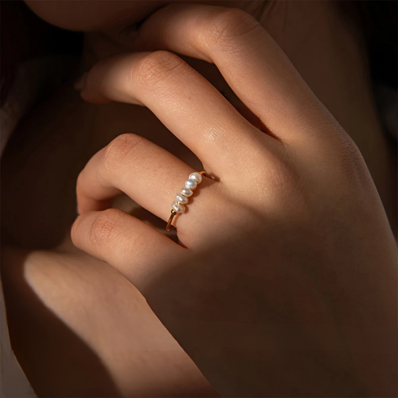 Odette Pearl Necklace & Ring