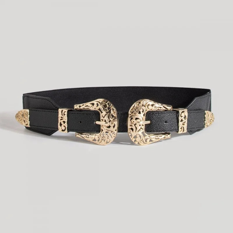 Double Buckle Waist Belt