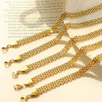 Alice Gold Choker Chain Set