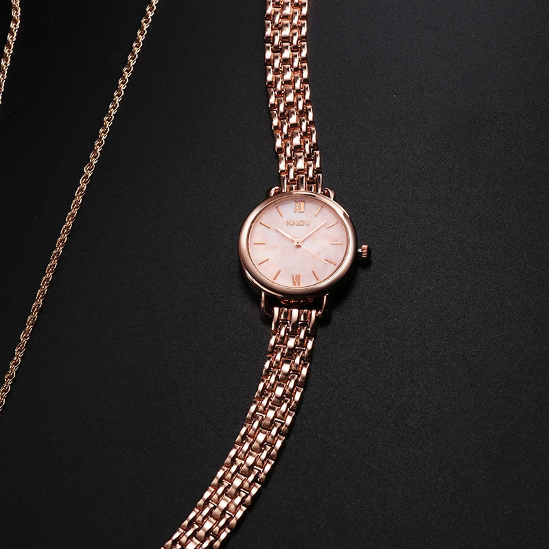 Marble Dial Watch