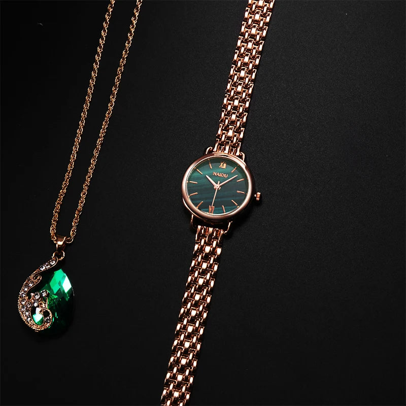 Marble Dial Watch