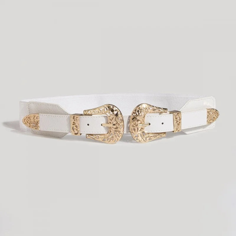 Double Buckle Waist Belt