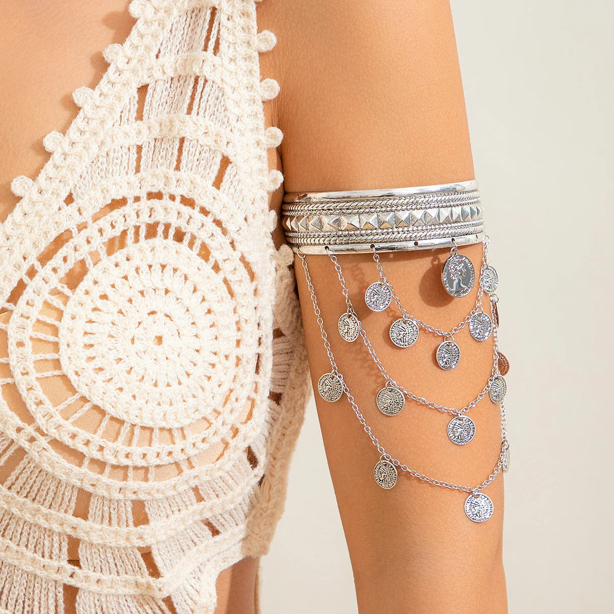 Adeline Armlet Cuff Bangle