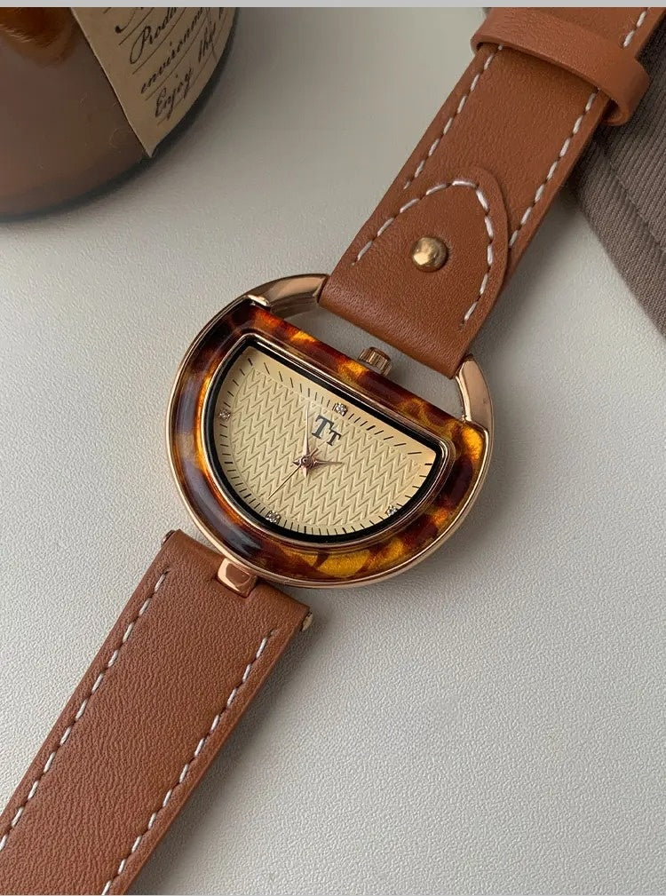 Half-Moon Timepiece