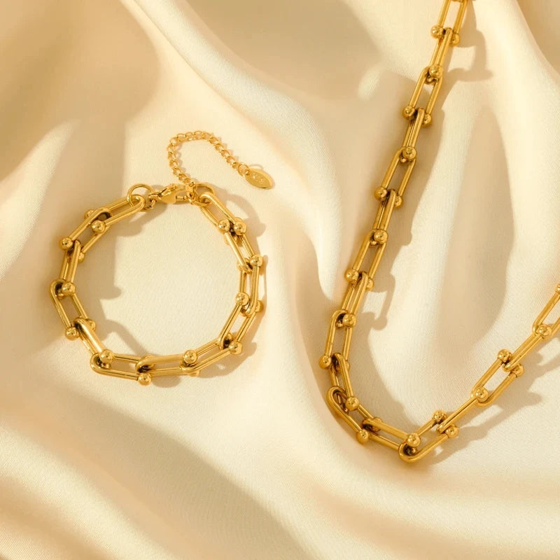Gold Link Set