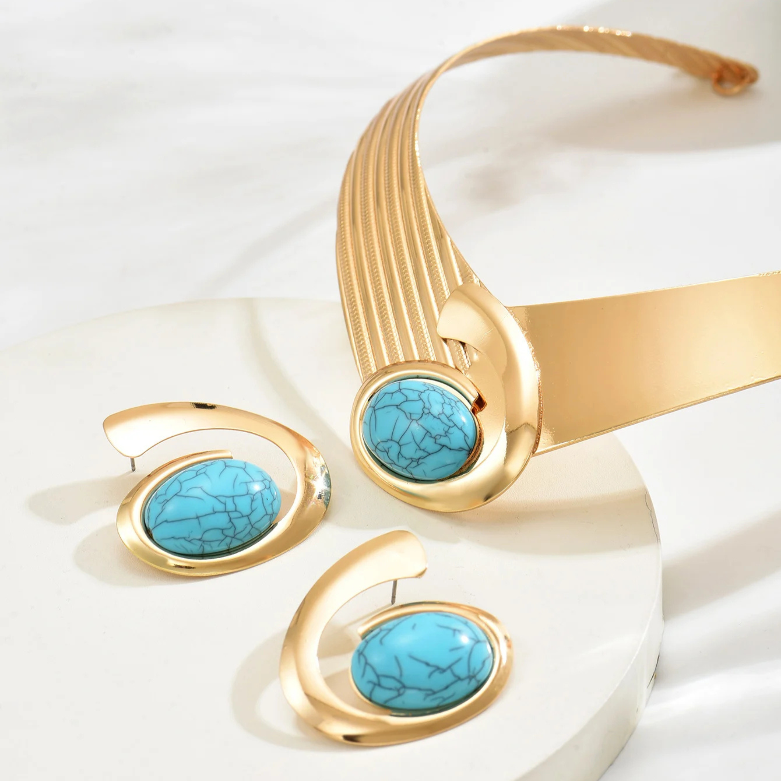 Cosette Opal Jewelry Set
