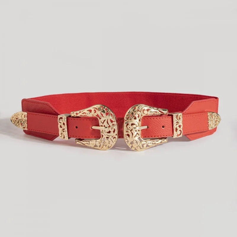 Double Buckle Waist Belt