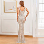 Beading Long Dress
