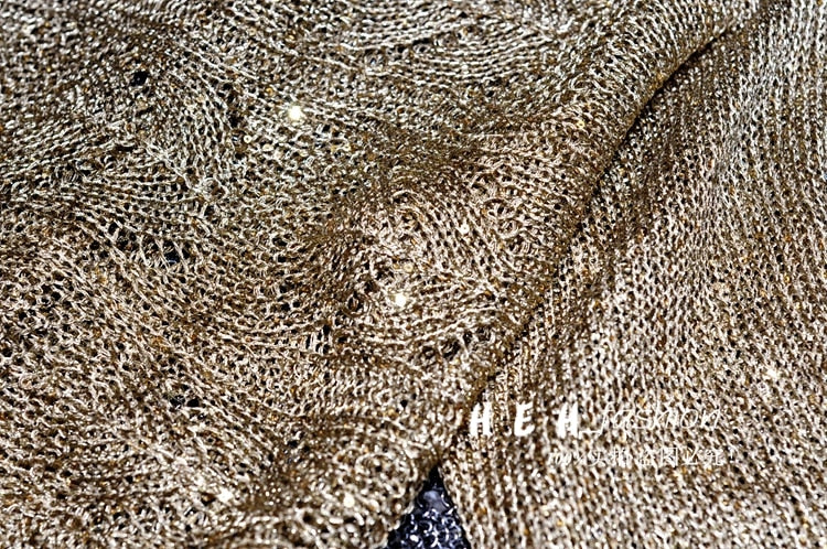 Sequined Knitted Pullover