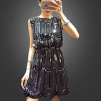Sequined Mini Dress