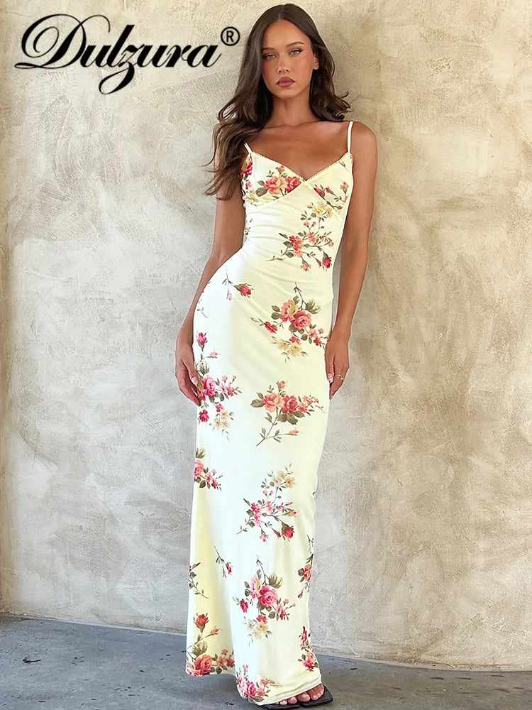 Chiara Floral Maxi Dress