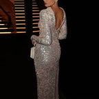 Sequined Maxi Dress