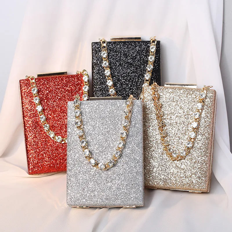 Diamond Evening Clutch Bag