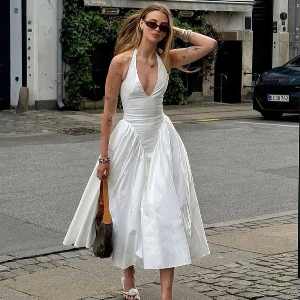 Adelina Long Summer Dress