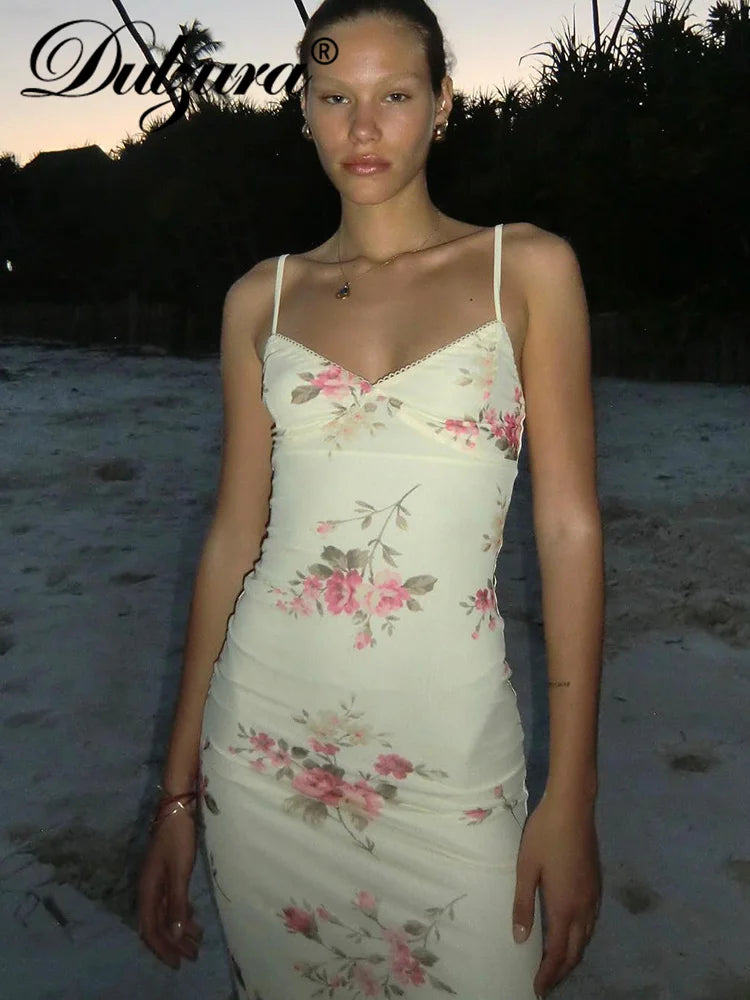 Chiara Floral Maxi Dress