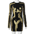 Bodycon Black Mini Dress