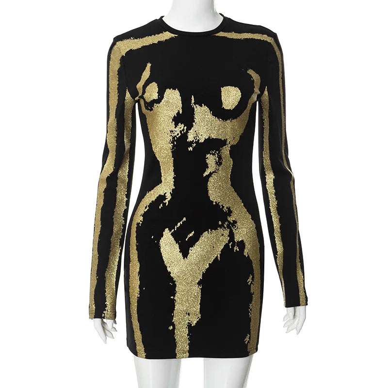 Bodycon Black Mini Dress