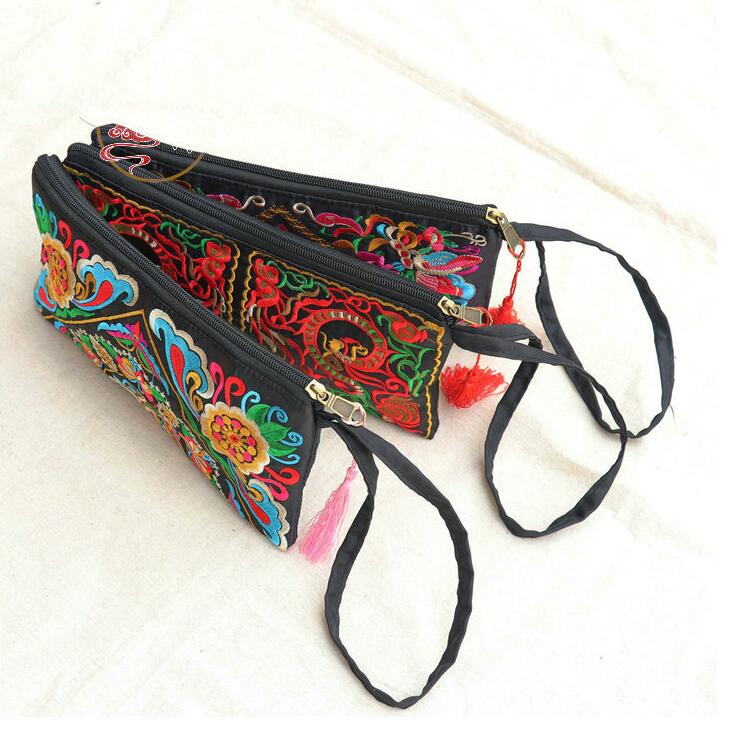 Embroidered Purse