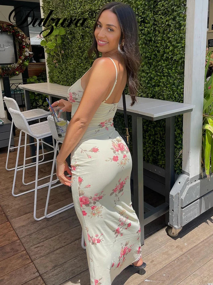 Chiara Floral Maxi Dress