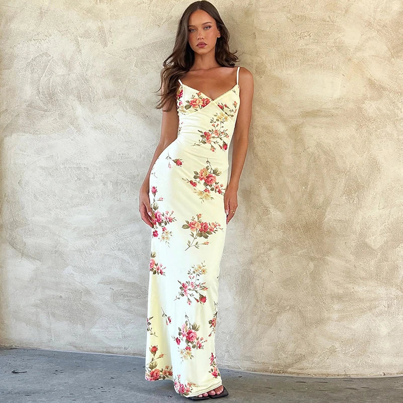 Chiara Floral Maxi Dress