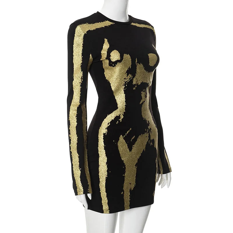Bodycon Black Mini Dress