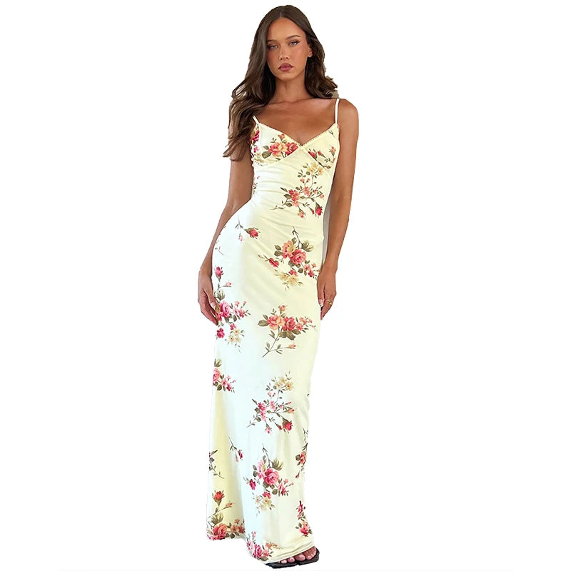 Chiara Floral Maxi Dress