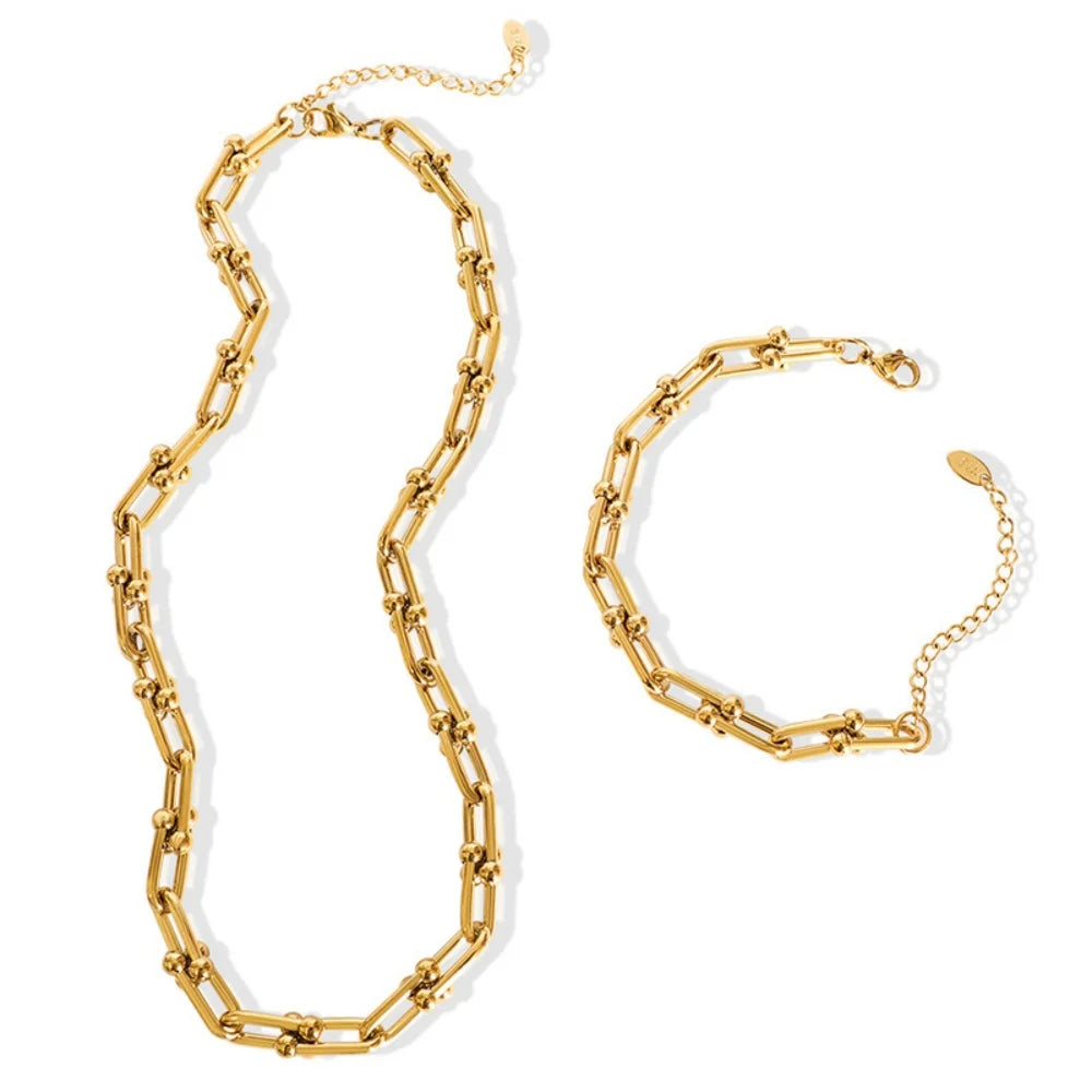 Gold Link Set