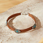 Desert Suede Concho Choker