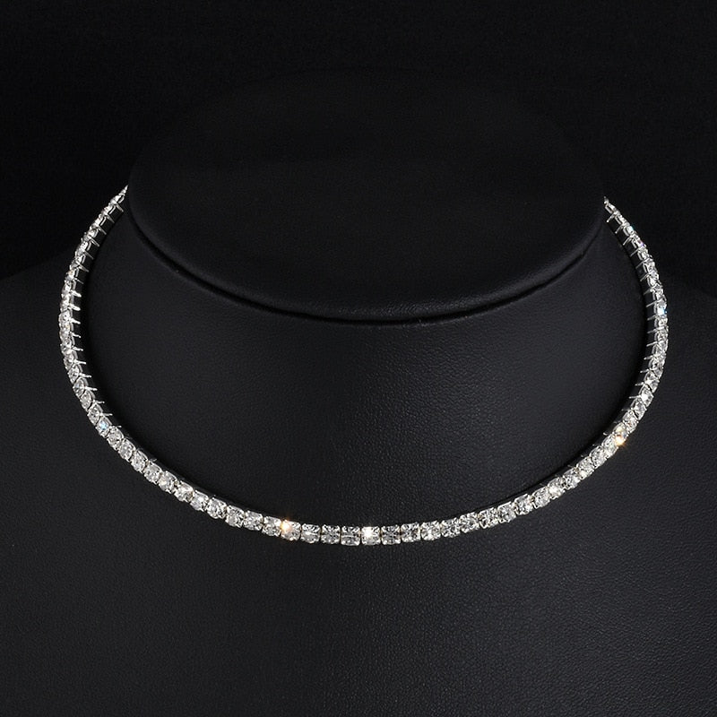 Lusso Rhinestone Choker
