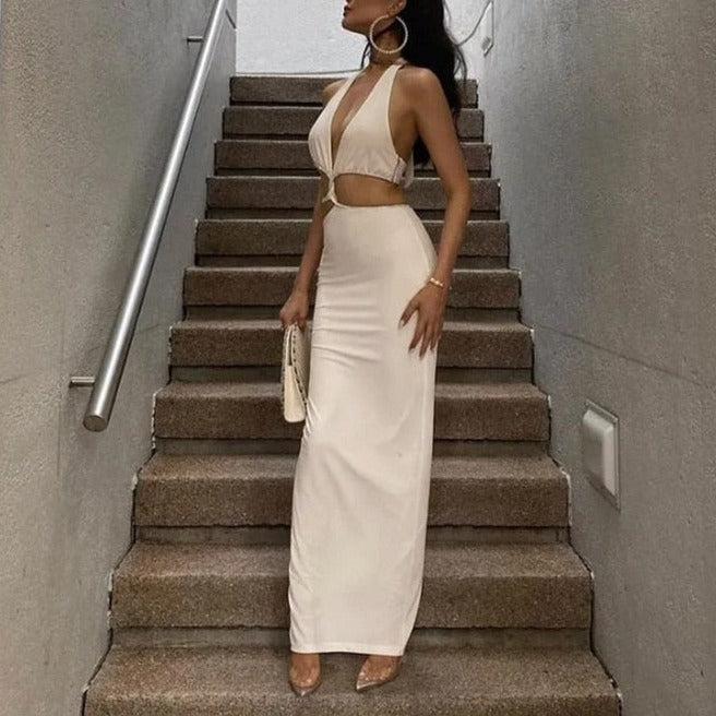Aria Diamond Wrap Dress