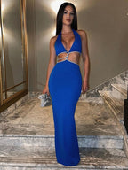 Aria Diamond Wrap Dress