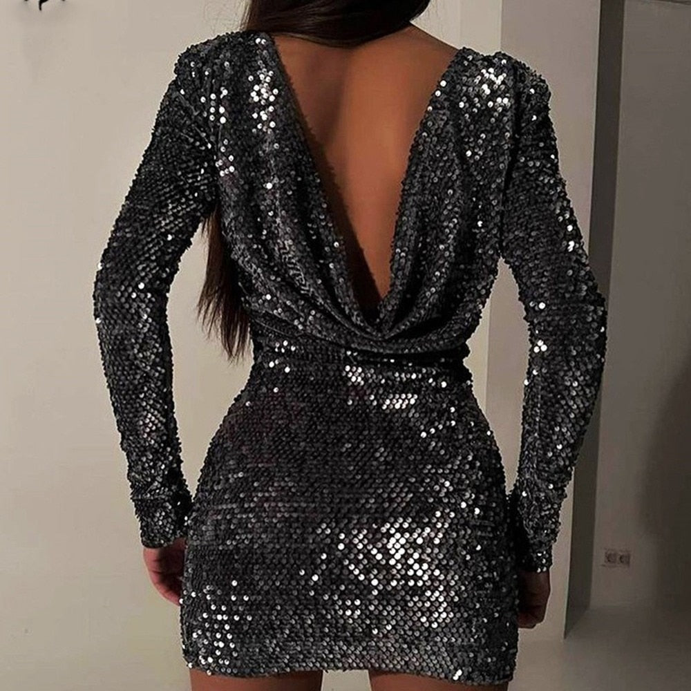 Amara Shiny Dress