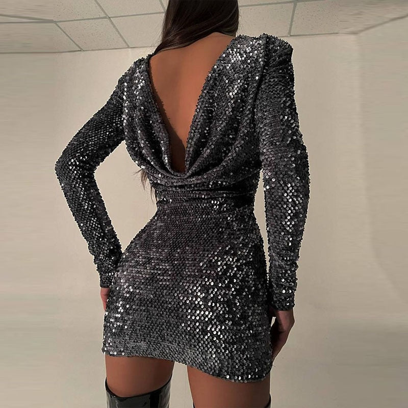Amara Shiny Dress