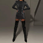 Amara Shiny Dress