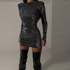 Amara Shiny Dress