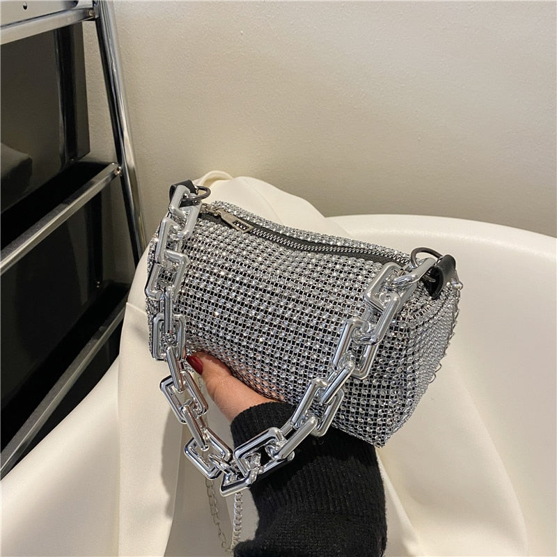 Brilly Rhinestone Bag